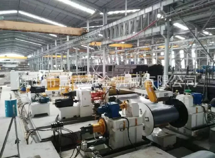Entrega de la línea de corte longitudinal pesada de 32 mm en Indonesia